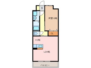 シャンティークの物件間取画像